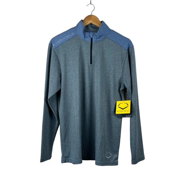 EvoShield Men's Pro Team Quarter Zip Pullover Shirt - Picture 1 of 9